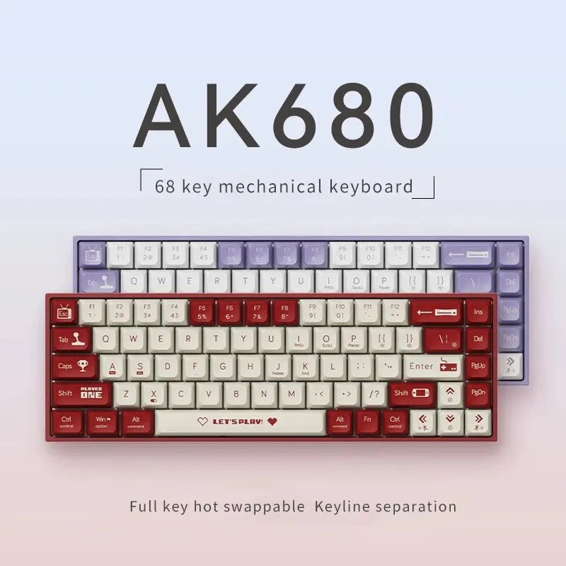 AJAZZ AK680 Wired Mechanical Keyboard